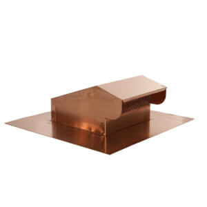 FAMCO Bath Fan Or Kitchen Exhaust (can be used as either application) - Roof Vent - Copper