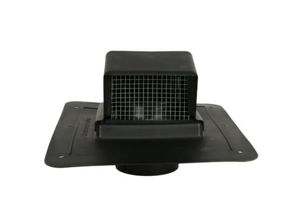 FAMCO Plastic Bath Fan / Kitchen Exhaust - Roof Vent with Stem (Front View)