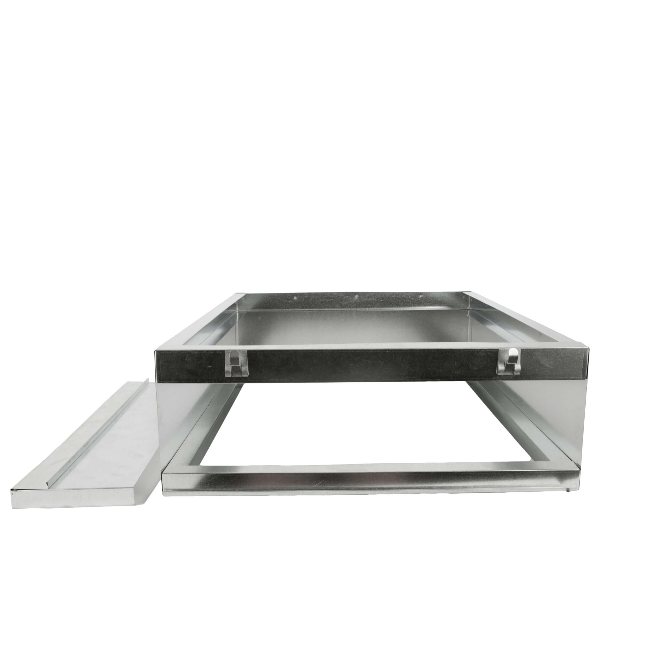 FAMCO Furnace Filter Rack - Galvanized Steel (Front View)