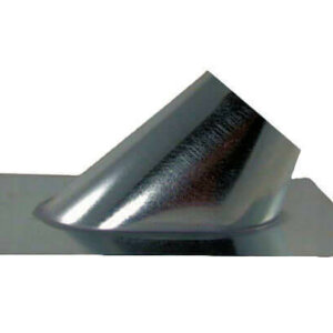FAMCO Pipe Flashing - Adjustable 7-12/12 Pitch-0 - Galvanized Steel