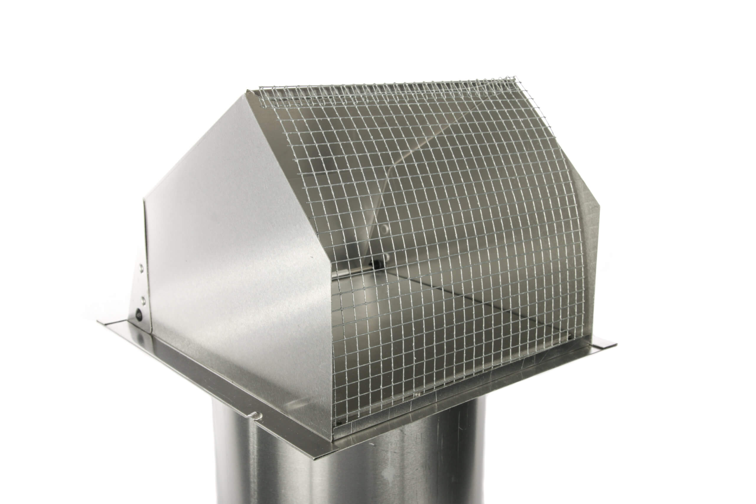 rubber seal / 4" Wall-mounted Air Intake / Exhaust Vent optional HOOD 8" /