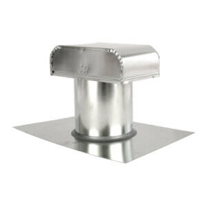 FAMCO J Vent with 6 in. Clearance (Side) - Galvanized Steel