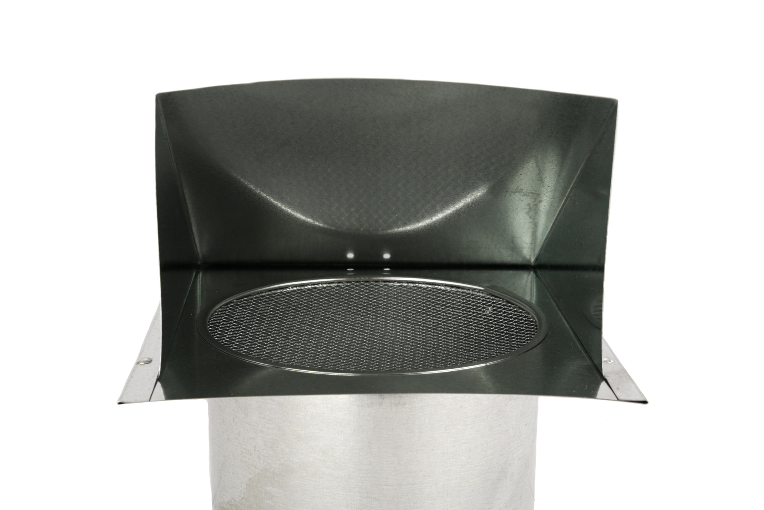FAMCO Wall Vent - Reversible Backdraft Damper - Galvanized Steel (Front View)