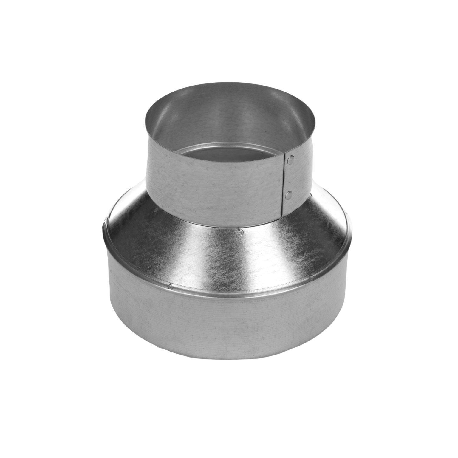 16x10 Round Duct Reducer 16" to 10" Adapter 