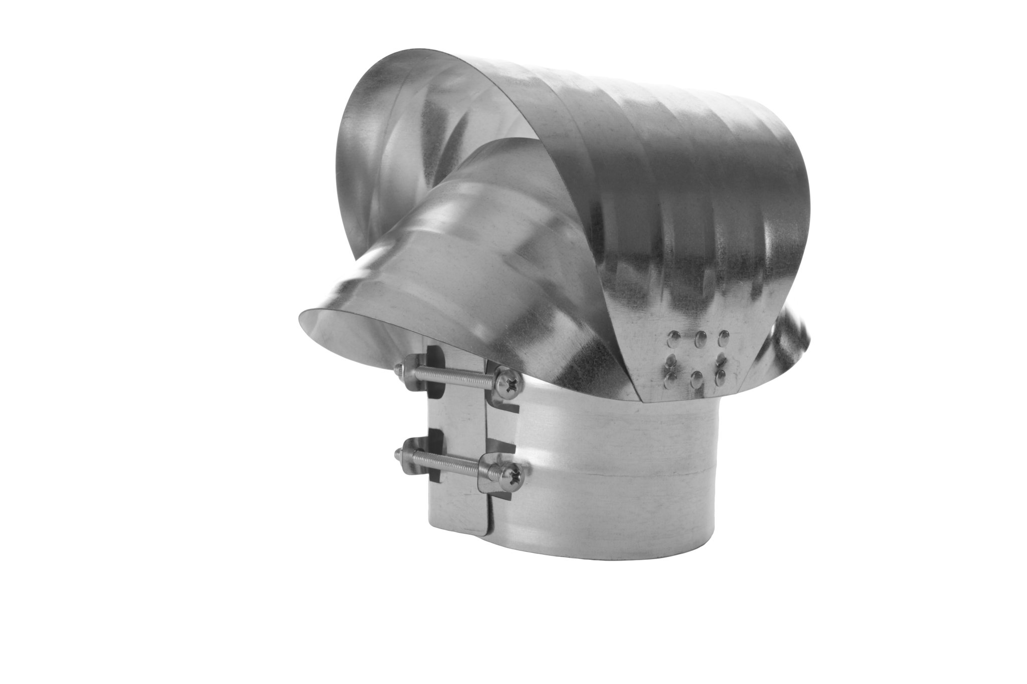 FAMCO Round Base Chimney Vacuum Cap Galvanized