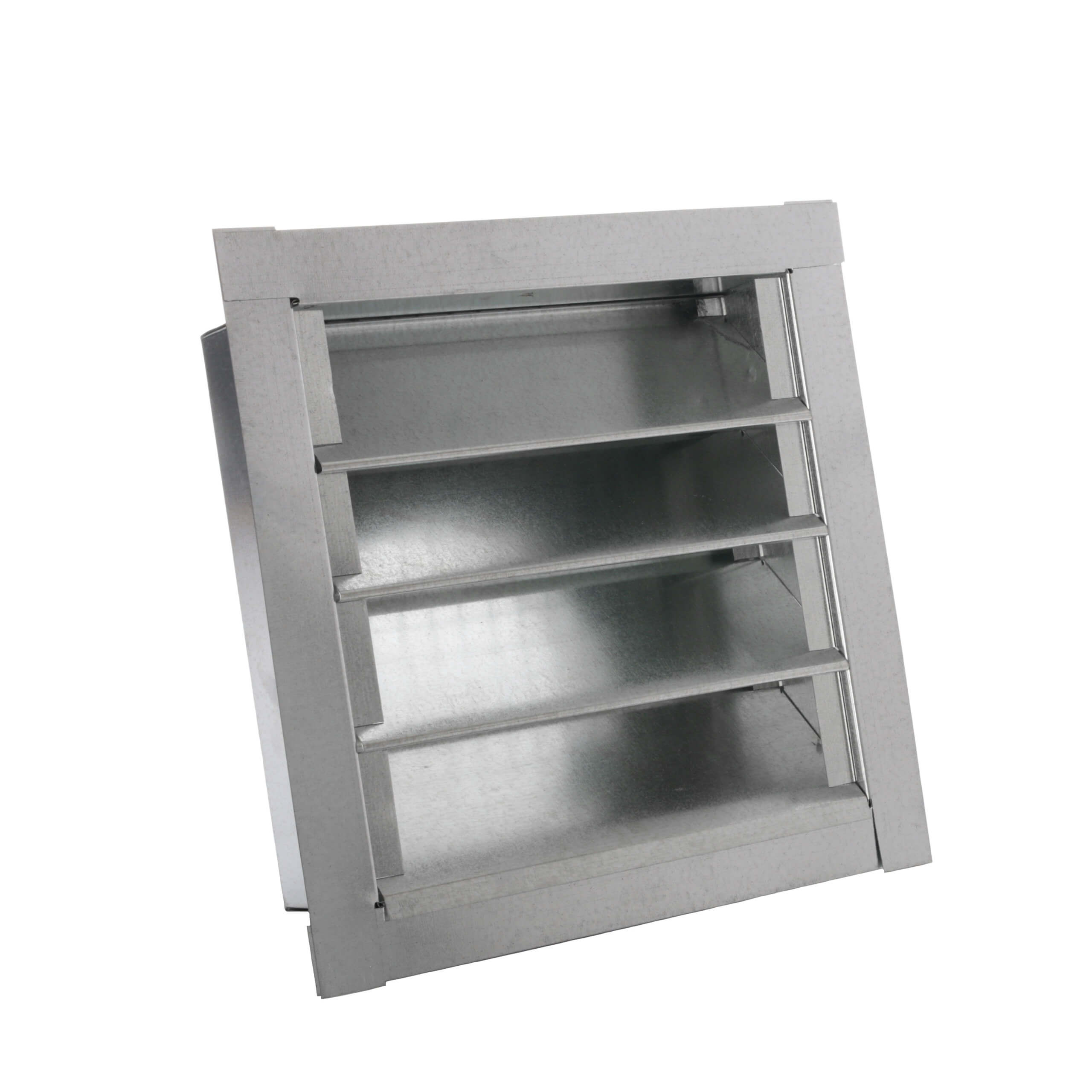Louvered Gable Vent with Round Transition FAMCO