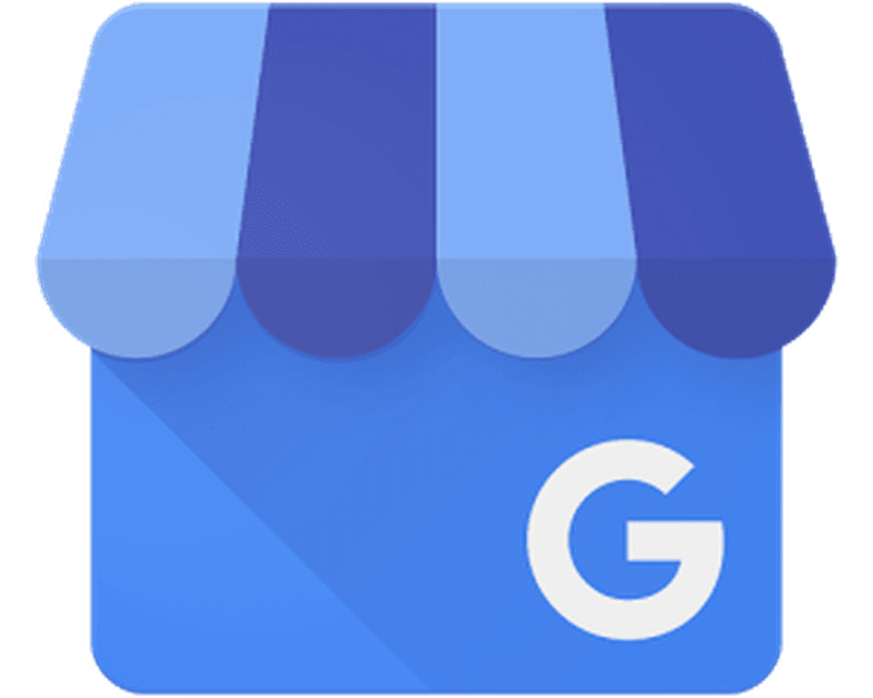 Google "My Business" Logo blue